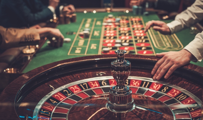 La roue et le tapis de roulette