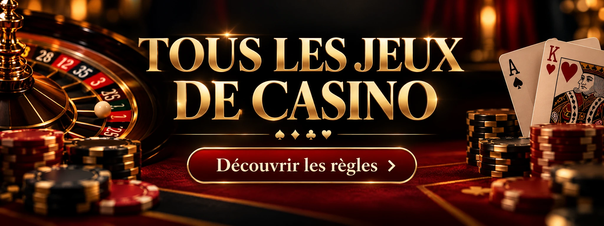 Découvrir les règles des jeux de casino